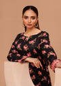 Black Kurta Set for Women
