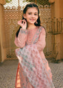 Coral pink Kurta Set for Girl
