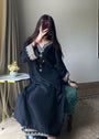 Black Kurta Set for Women