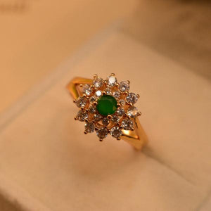 Emerald green Ring for Women