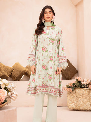 Mint green Unstitched for Women