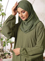 Green Abaya for Women