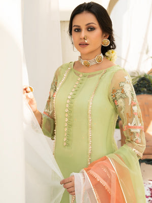 Green Sharara for Women