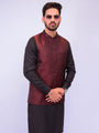Maroon Waistcoat for Men