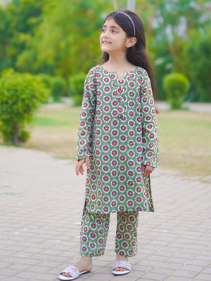 Green Co Ord Sets for Girl
