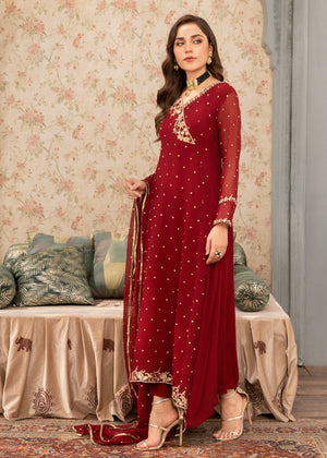 Maroon Pishwas for Women