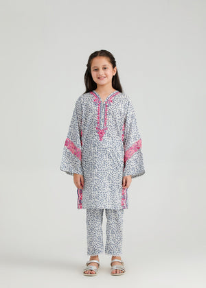 Blue Kurta Set for Girl