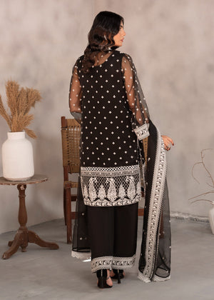 Black Kurta Set for Women