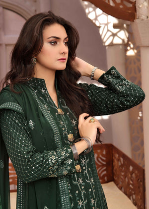 Bottle green Maxi for Women