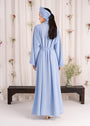 Sky blue Abaya for Women