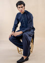Blue Shalwar Kameez for Men
