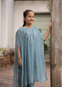 Powder blue Kaftan for Girl