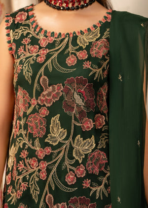 Dark green Kurta Set for Women