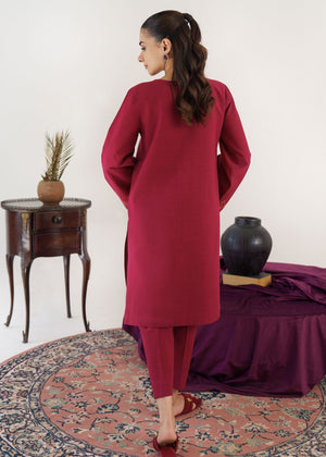 Maroon Kurta Set for Women