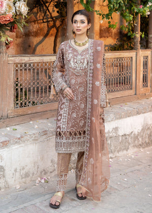 Brown Kurta Set for Women