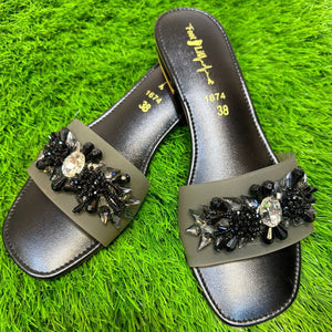 Black Flats for Women