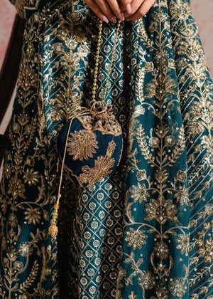 Teal Lehenga for Women