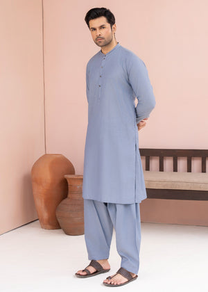 Blue Shalwar Kameez for Men