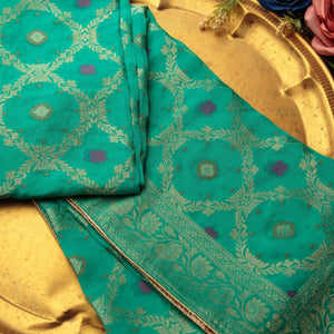Green Dupatta for Women