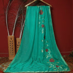 Green Dupatta for Women