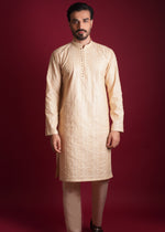 Gold Kurta Set for Men