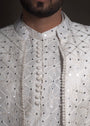 Off-white Sherwani for Men