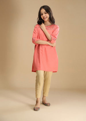 Pink Kurti for Girl