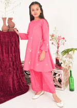 Pink Kurta Set for Girl