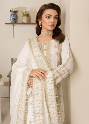 Pearl white Sharara for Women