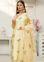 Lemon yellow Unstitched for Women