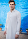 Off-white Shalwar Kameez for Men
