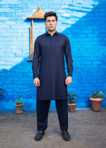 Dark blue Shalwar Kameez for Men
