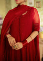 Red Anarkali for Women