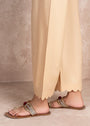 Beige Trousers for Women