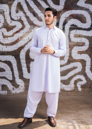 White Shalwar Kameez for Men
