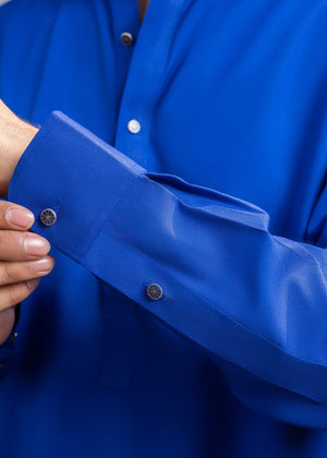 Royal blue Shalwar Kameez for Men