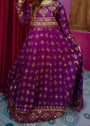 Purple Anarkali for Women
