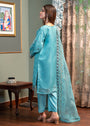 Sky blue Kurta Set for Women