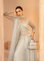 Ice blue Angrakha for Women