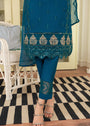 Teal Kurta Set for Women