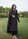 Jet black Kurta Set for Women