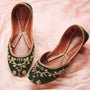 Green Khussa for Women