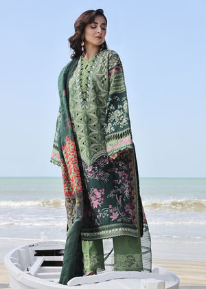 Forest green Unstitched for Women