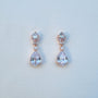 Tea rose pink Earrings for Women