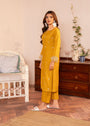 Mustard Kurta Set for Women