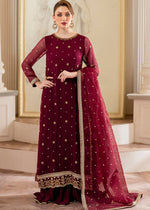 Maroon Unstitched for Women
