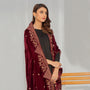 Maroon Shawl for Women