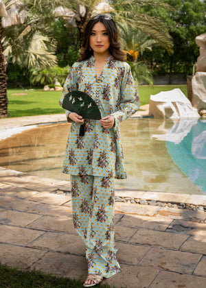 Pastel green Co Ord Sets for Women