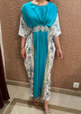 Turquoise Kaftan for Women