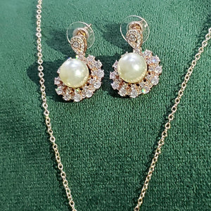 Tea rose pink Jewelry Set for Women